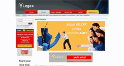 Desktop Screenshot of legex.ro